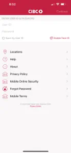 CIBC US Mobile Banking screenshot #1 for iPhone