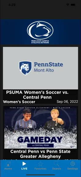 Game screenshot PSU Campus Athletics Network apk