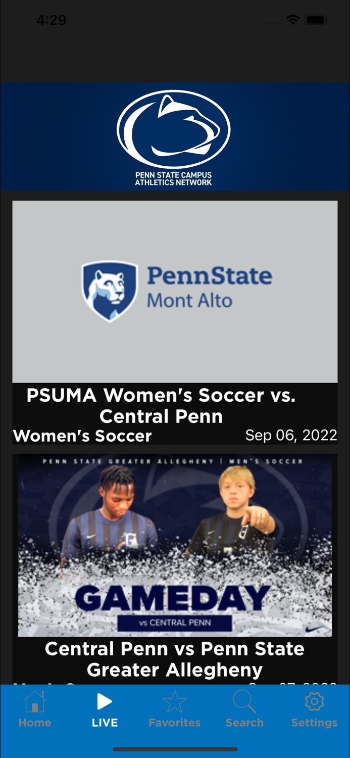 PSU Campus Athletics Network