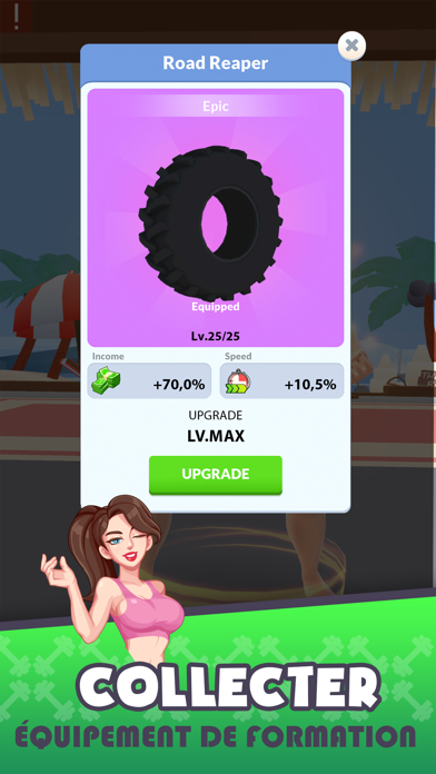 Screenshot #3 pour Idle Gym Life: Muscle Clicker