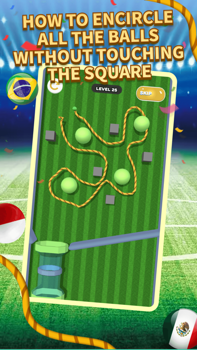 Country Ball: Rolling Drop Screenshot