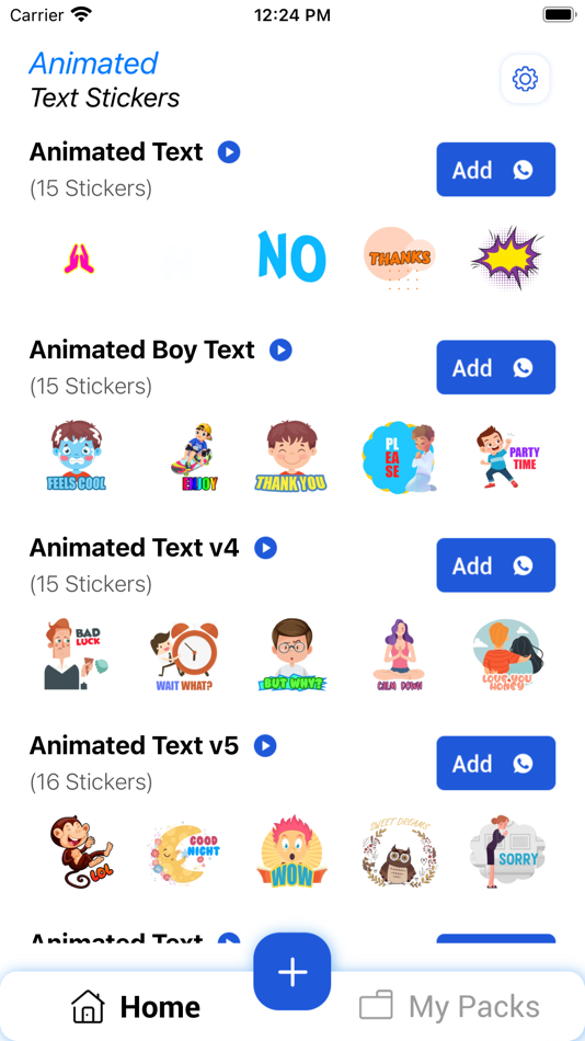 #1. Animated Text Sticker Maker (iOS) 由: Ronny Dennison