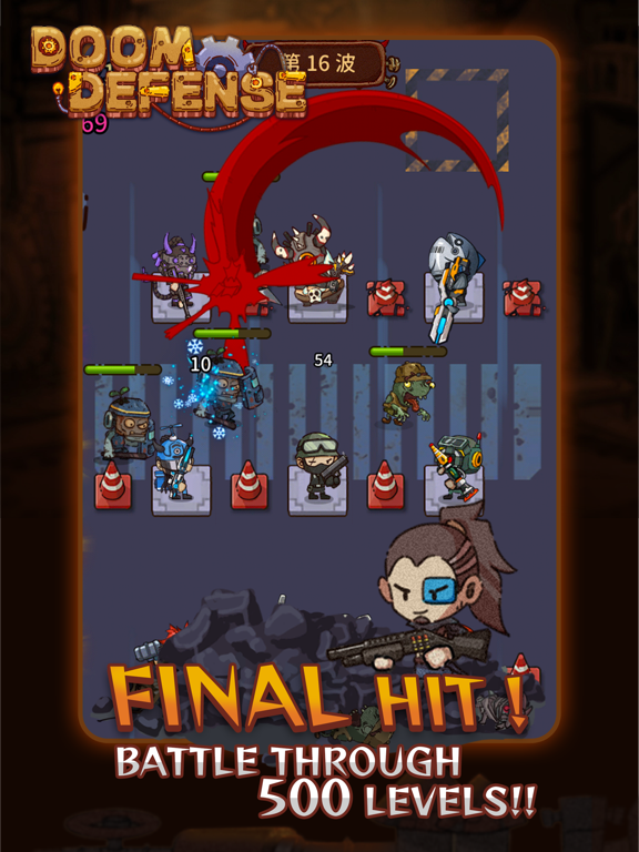 Doom Defense: Tower Defense TD iPad screenshot