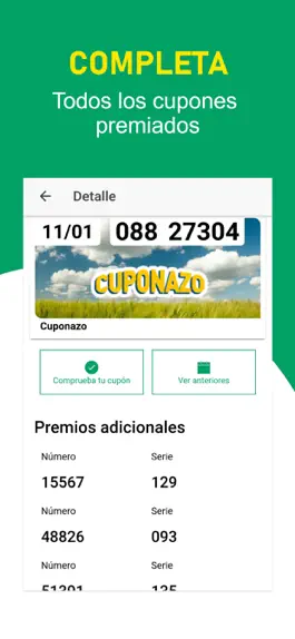 Game screenshot Escáner Cupón para la ONCE apk
