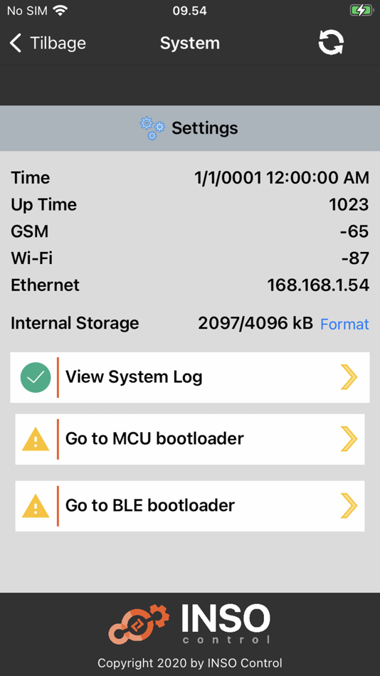 #4. INSO Config (iOS) 由: INSO Control ApS