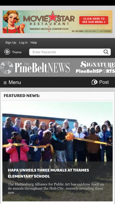 Pine Belt News Screenshot