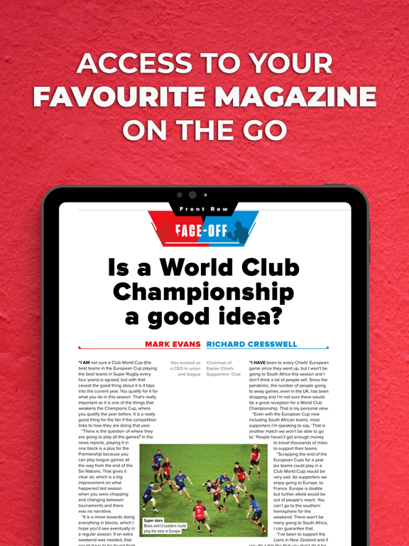Screenshot #5 pour Rugby World Magazine INT