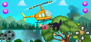 Helicopter Driving Rescue Game screenshot #4 for iPhone