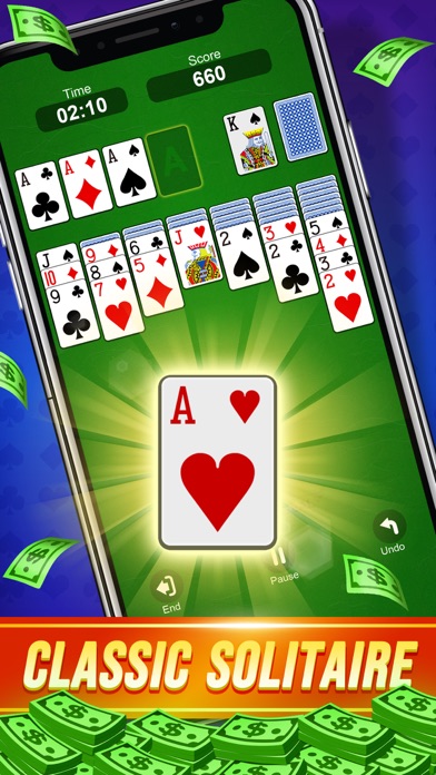 Solitaire Club: Win Real Cash Screenshot