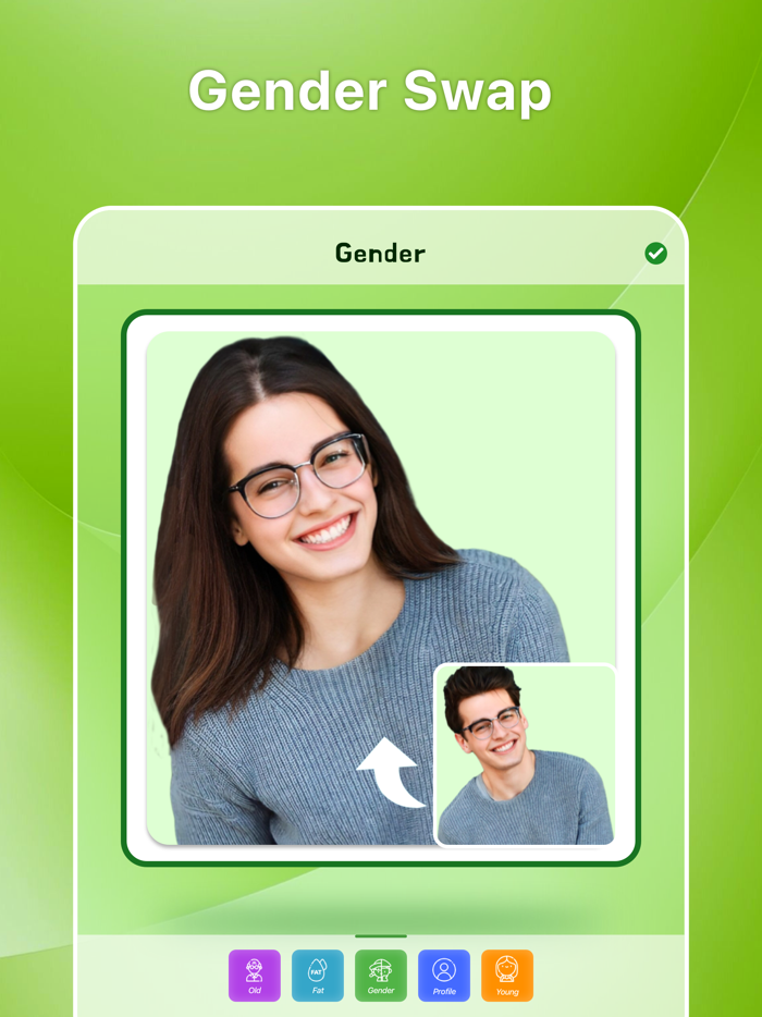 See Your Future Self Old Face