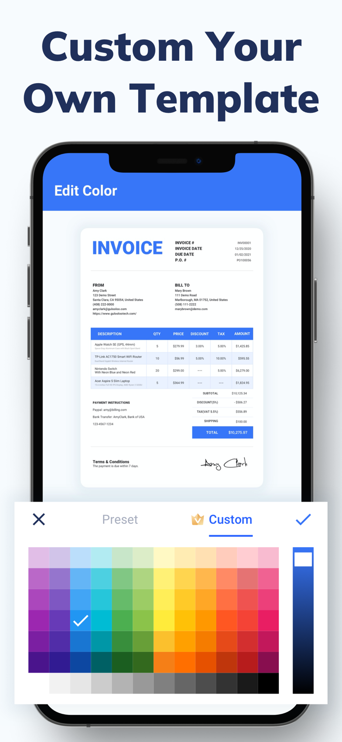 My Invoice Maker - Invoices