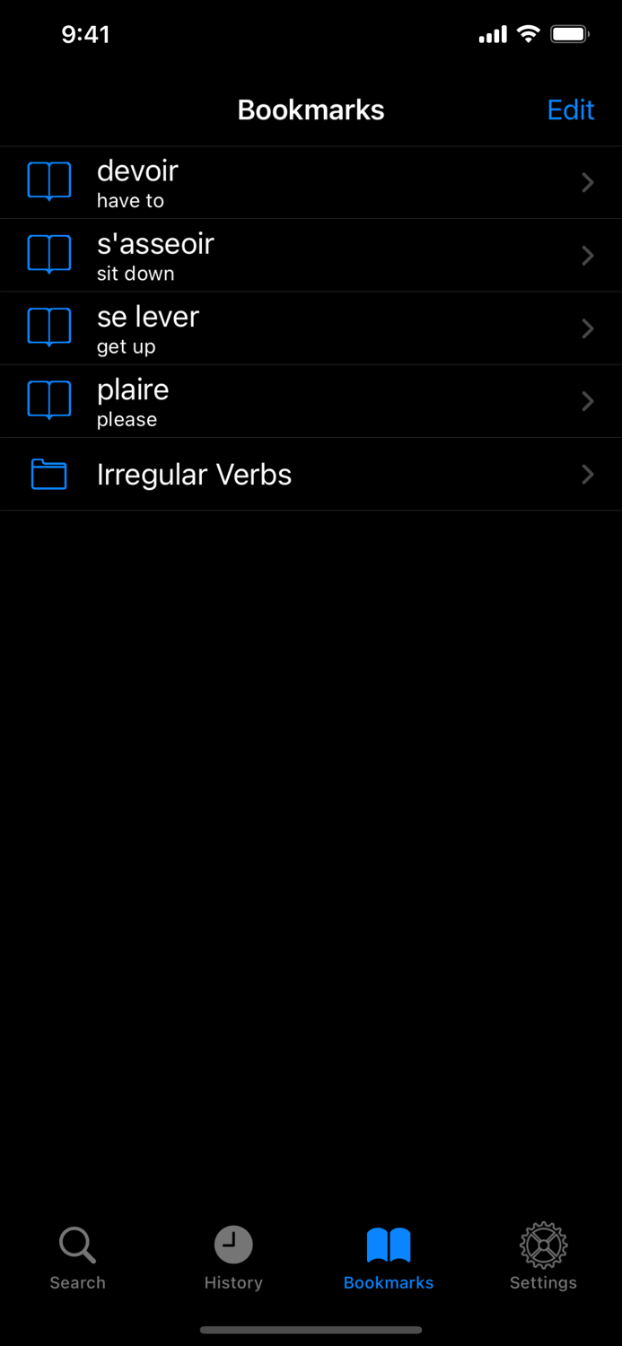 Les Verbes - French Verbs