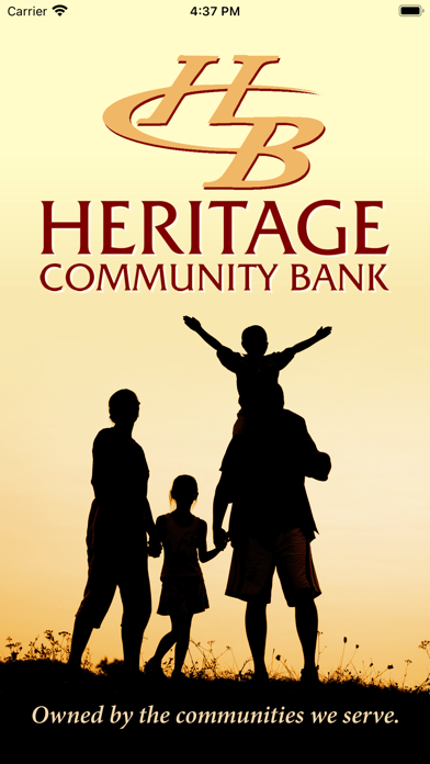 Heritage Community Bank Screenshot