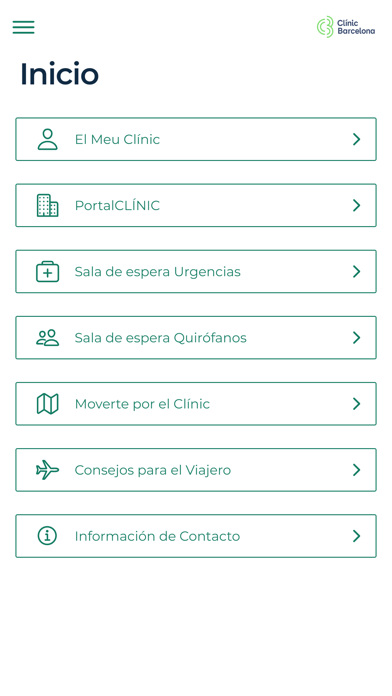 Hospital Clínic Barcelona iPhone screenshot 1
