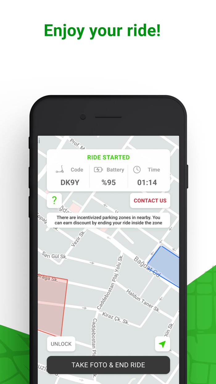 MARTI Scooter and TAG