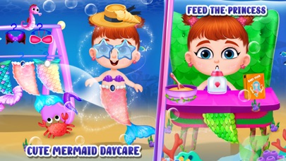 Mermaid Mom & Baby Care Games Screenshot