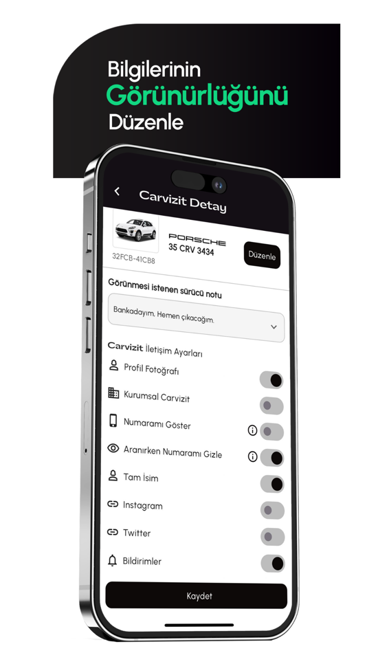 #4. Carvizit (iOS) Podle: CS ALERT YAZILIM