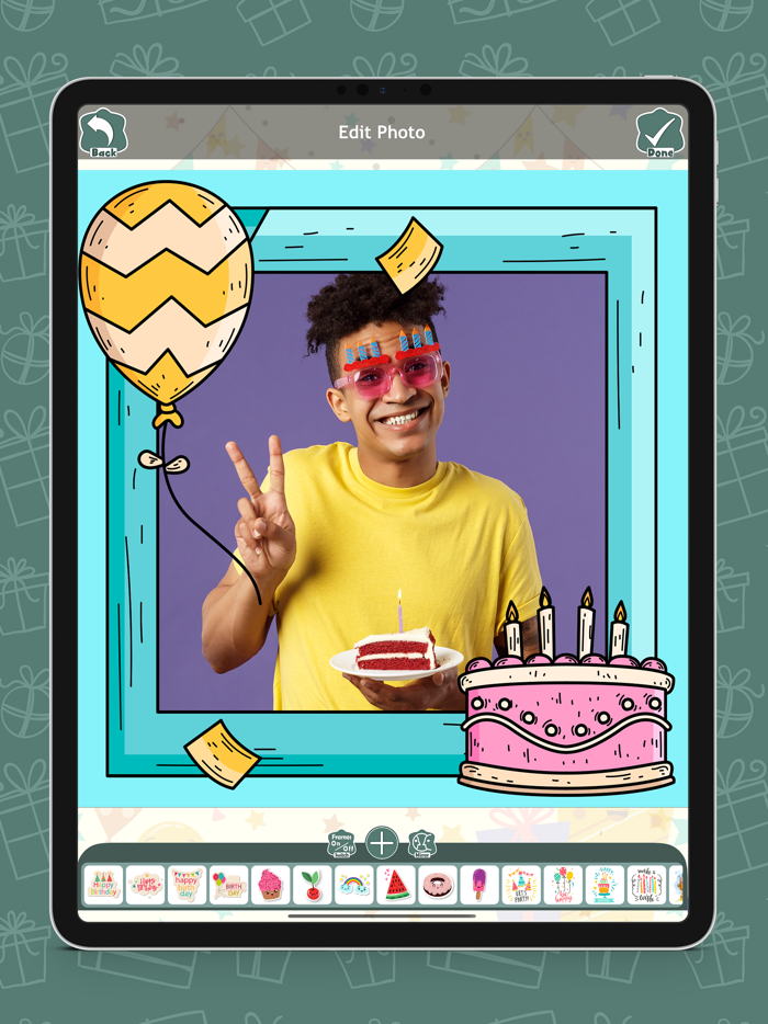 Happy Birthday Photo Frames