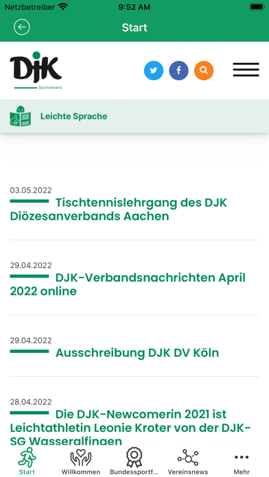 DJK-Sportverband Screenshot