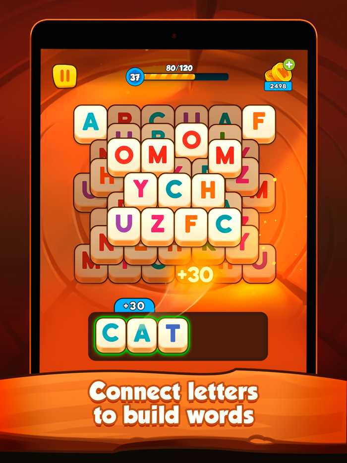 Words Mahjong - Search and merge