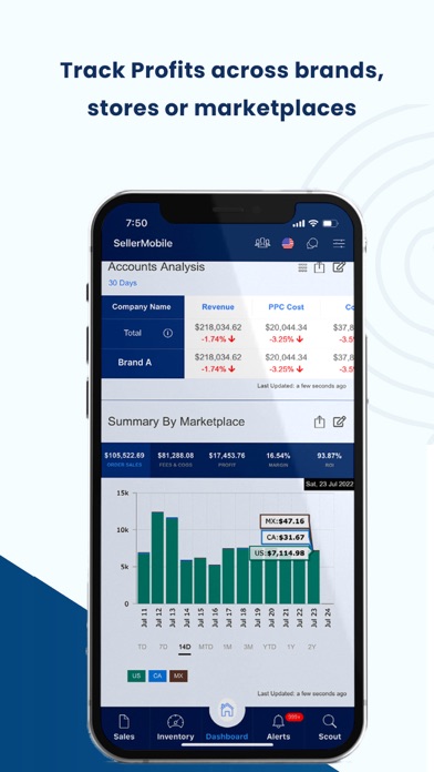 SellerMobile Screenshot