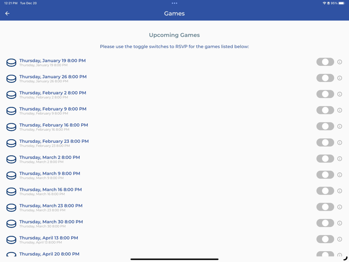 HappyRoster pickup sports app