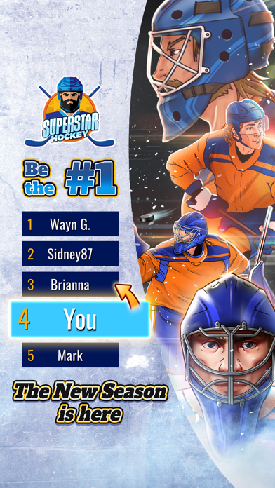 Superstar Hockey Screenshot