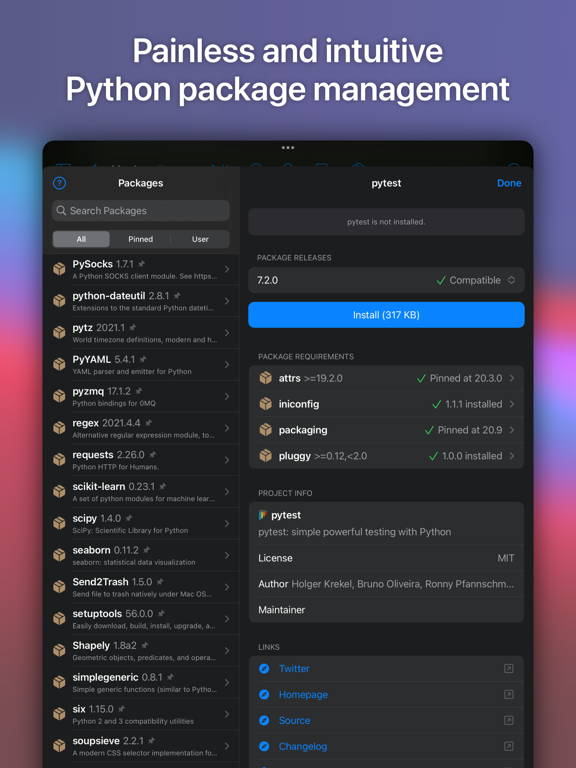 Screenshot #6 pour Juno – Python and Jupyter