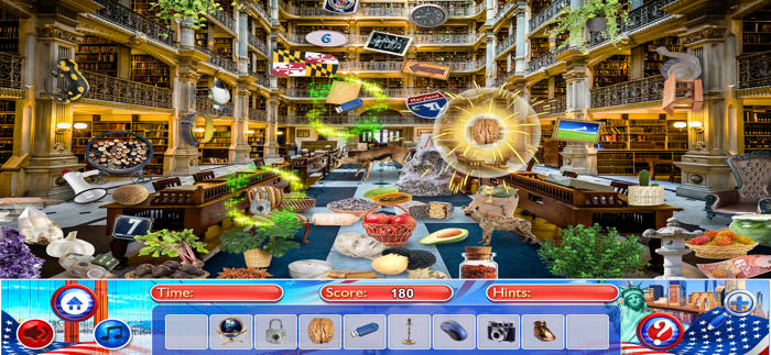 Hidden Objects USA Time Object
