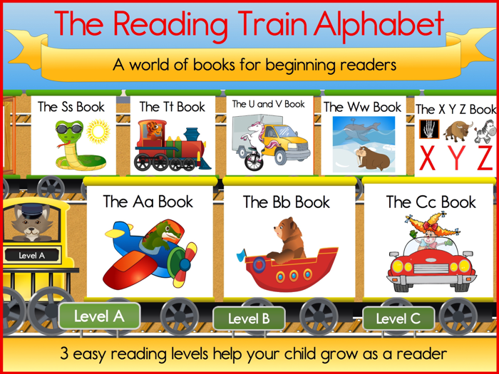 Reading Train Alphabet