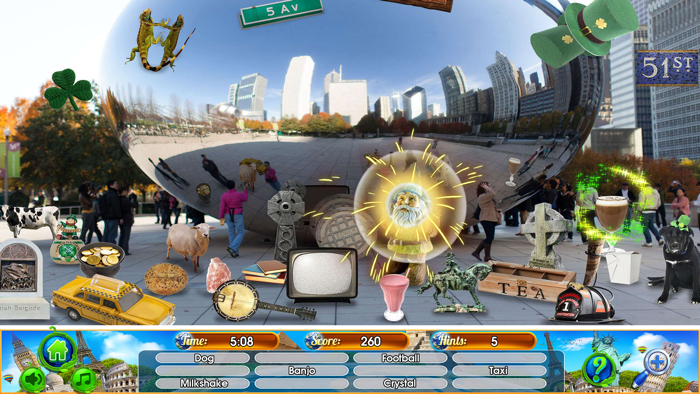 Hidden Object World Travel Pic