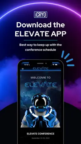 Game screenshot ELEVATE - iCRYO Conference mod apk