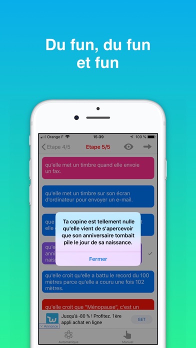 Ta mère est ... Screenshot