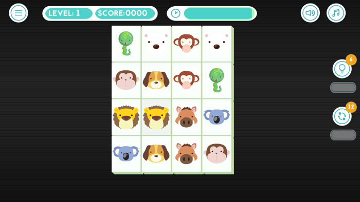 Onet Puzzle Tile Match Game