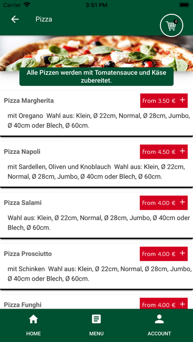 Pizzeria Imbiss Angelo Screenshot