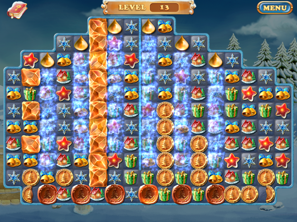 #1. Laruaville 4 Match-3 Puzzle (macOS) Podle: LGT SIA