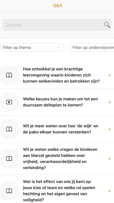 App de Leraar Screenshot