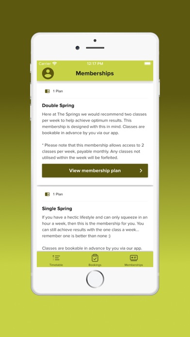 The Springs Studio Screenshot