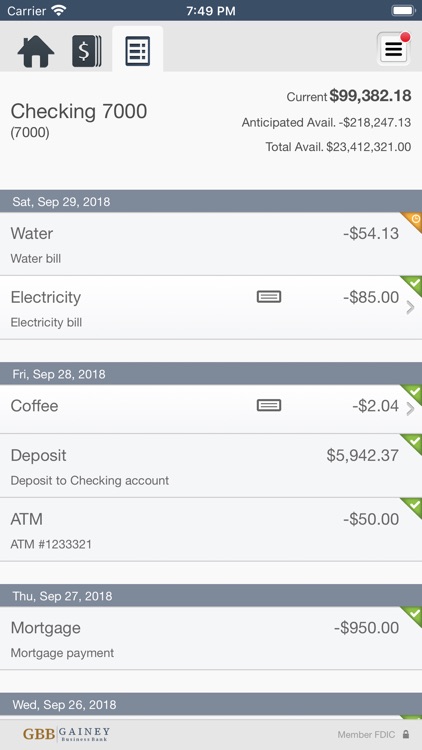 Gainey Business Bank screenshot-4