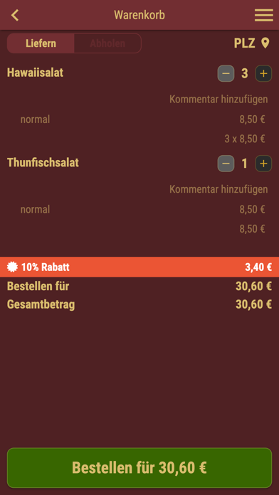 Pizza King & Grill Screenshot