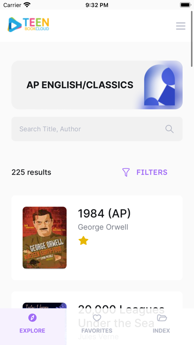 TeenBookCloud Screenshot