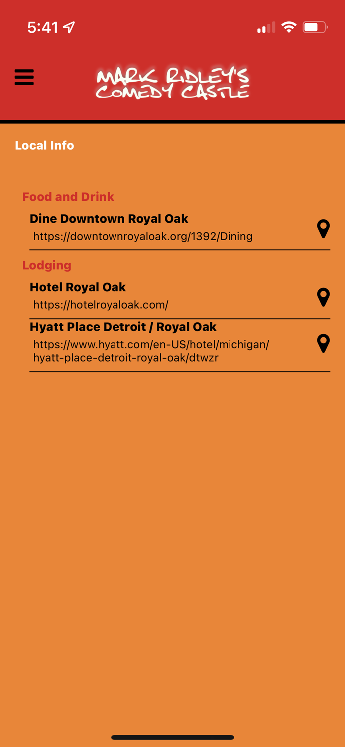 Mark Ridleys Comedy Castle