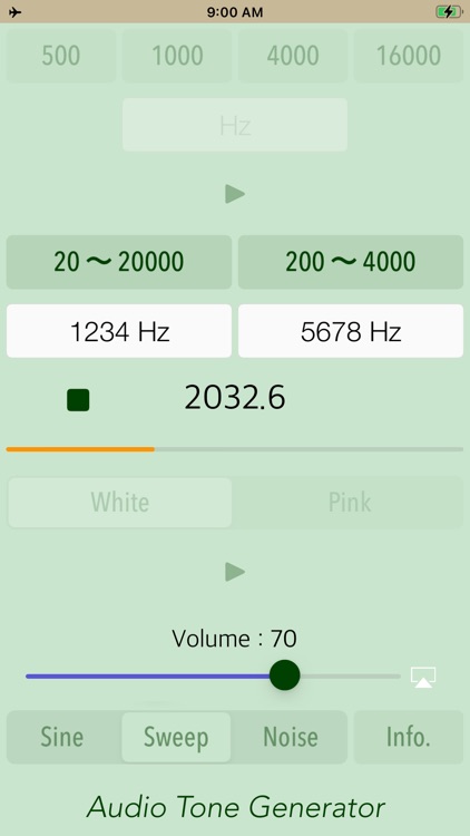 Audio Tone Generator Lite screenshot-3