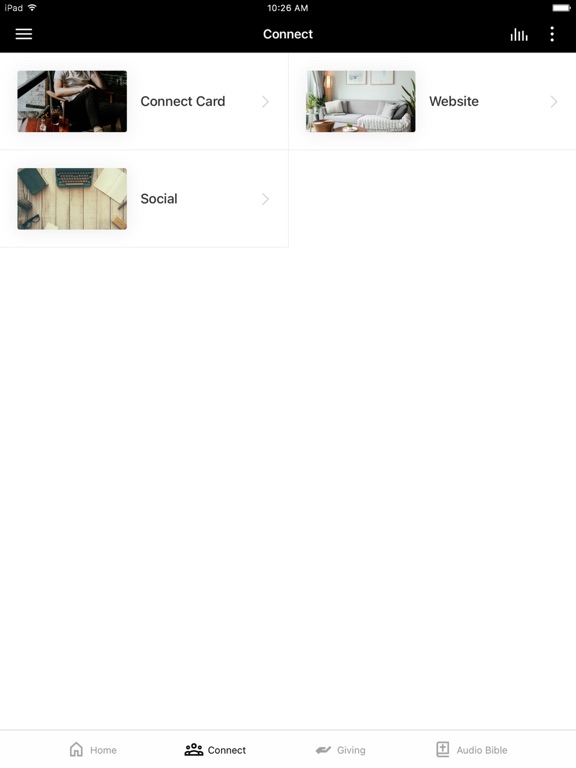 The Current Outreach Church iPad screenshot 2 - Education app