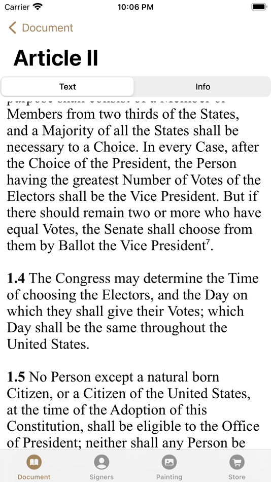 Constitution for iPhone - 1.7 - (iOS)