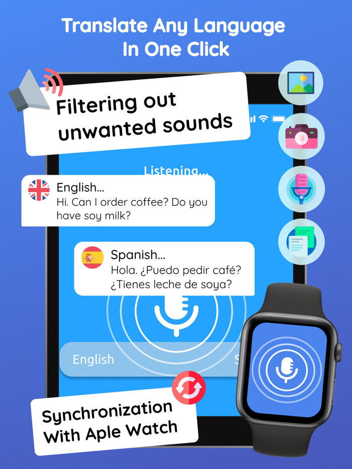 Photo Camera Voice Translator