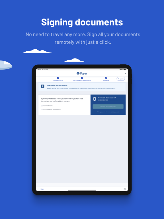 MyFoyer iPad screenshot 5 - Utilities app