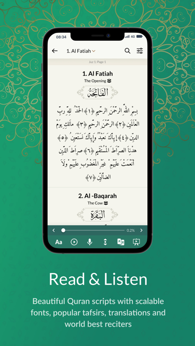 Qurani App Screenshot