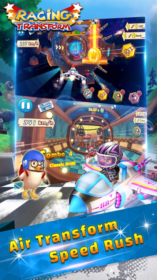 #1. Transform Racing (iOS) 来自: LQ-Game