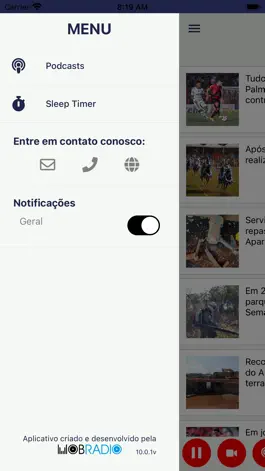 Game screenshot Rádio Bandeirantes Goiânia apk
